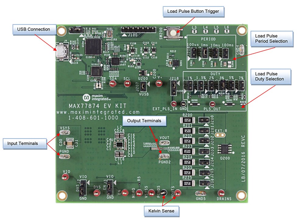 Analog Devices / Maxim Integrated MAX77874EVKIT Evaluation Kit